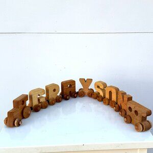 Handcrafted Wooden Magnetic 'Grayson' Train